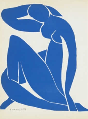 Nu Bleu XII, 1952 (Succession H. Matisse/Life and Joy)