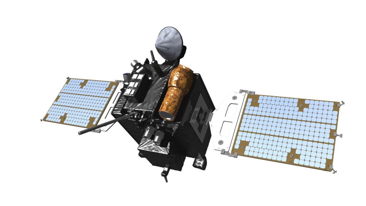 Image of Danuri, the Korea Pathfinder Lunar Orbiter (Korea Aerospace Research Institute)