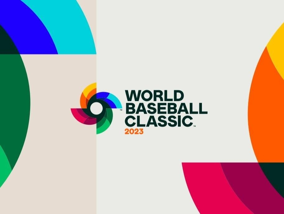 This image provided by the World Baseball Softball Confederation last Friday, shows the logo for the 2023 World Baseball Classic. (World Baseball Softball Confederation)