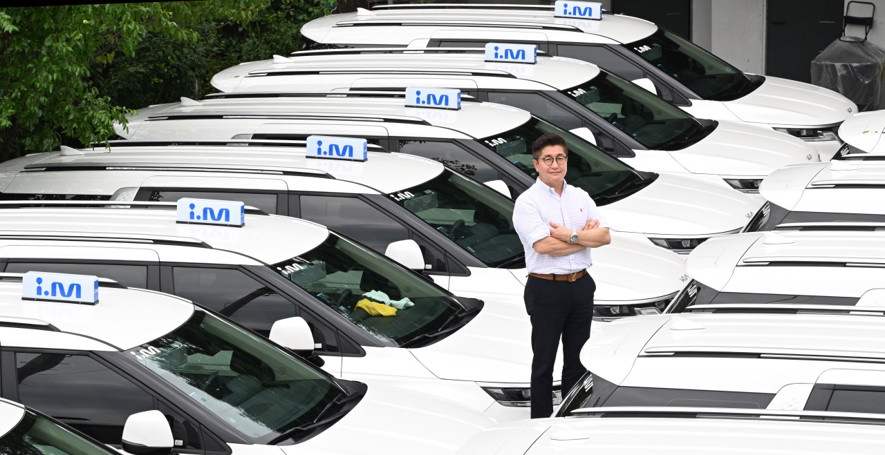 CEO of Jin Mobility Co. Lee Sung-wook (Im Se-jun/The Korea Herald)