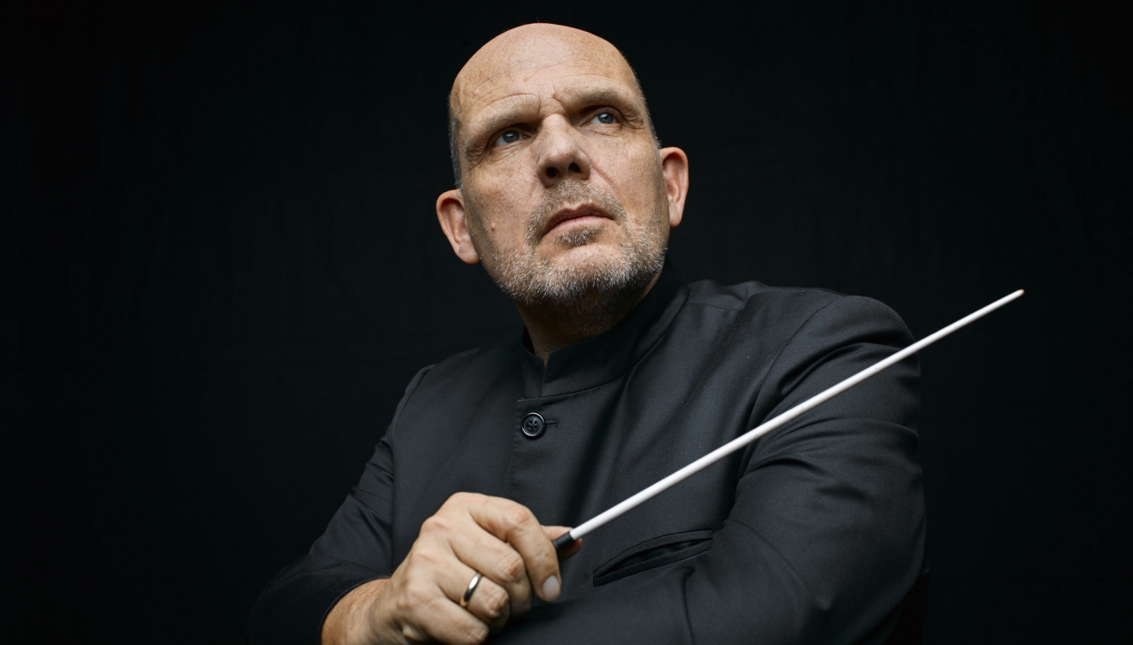 Conductor Jaap van Zweden (Courtesy of Brad Trent)