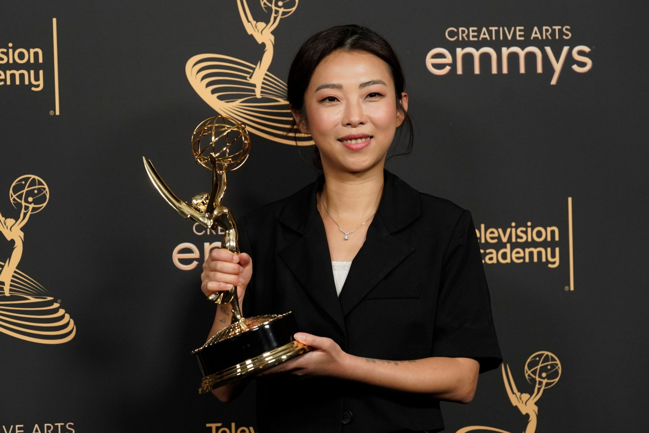 VFX producer Kim Hye-jin wins an Emmy for outstanding special visual effects in a single episode for 