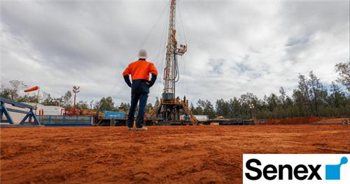 Gas drilling site operated by Senex Energy Limited (Posco International Corp.)