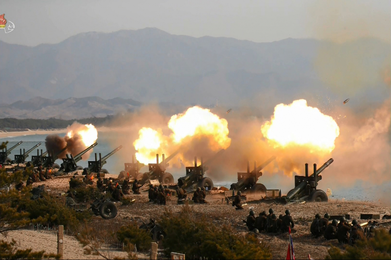 N. Korea lobs coastal artillery shells into Yellow, East Seas: S. Korean military