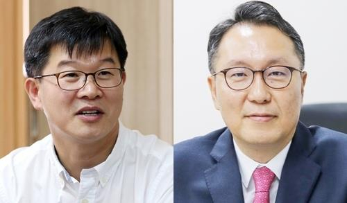 This compilation image shows new First vice health minister Lee Ki-il (left) and second vice health minister Park Min-soo. (Yonhap)