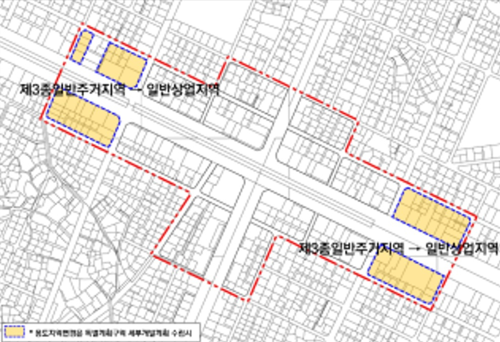 광진구, 군자역 일대 상업지역 확대 심의 통과