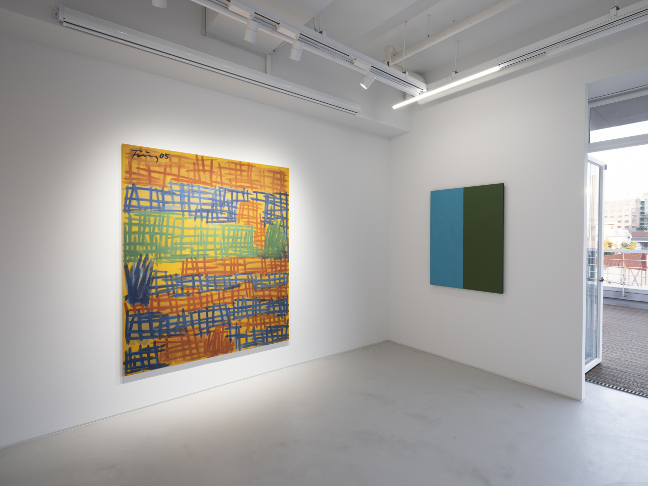 An installation view of “Mostly Abstract” at ABCollections in Seoul (ABCollections)