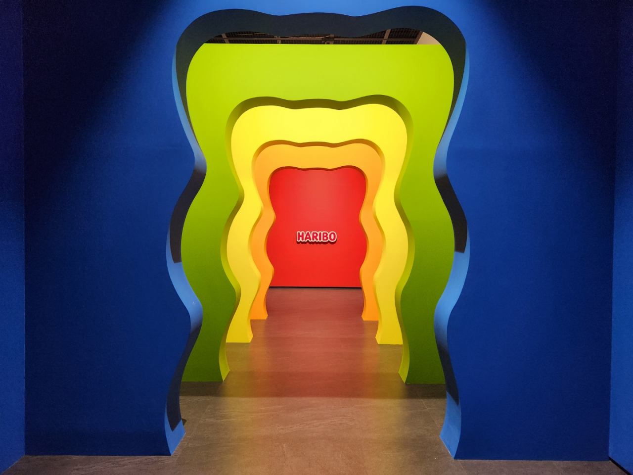 The Haribo World exhibition at Annyeong Insadong's Insa Central Museum, central Seoul. (Choi Jae-hee / The Korea Herald)