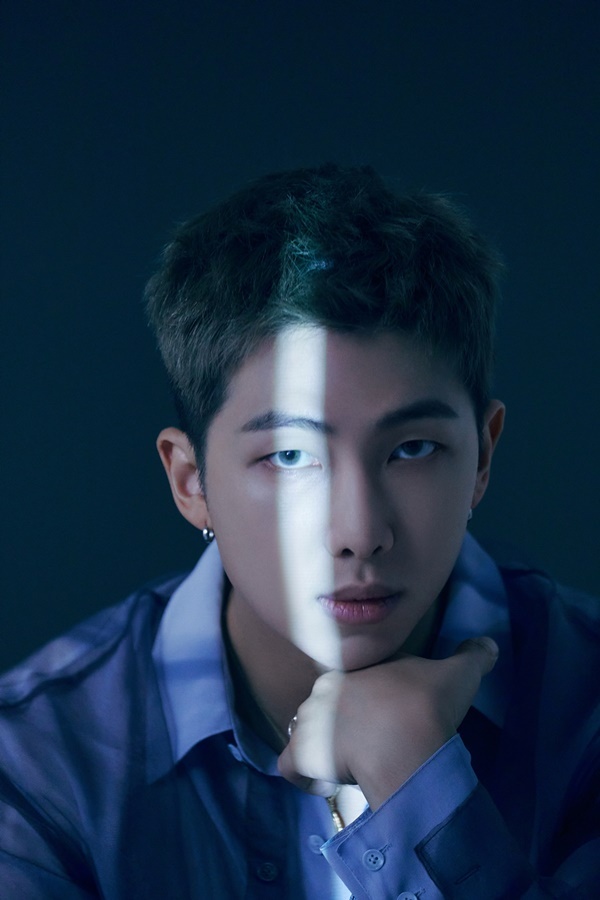 K-Pop RM Singer Is Lying Down On Floor Wearing Light Purple Shirt HD BTS RM  Wallpapers | HD Wallpapers | ID #88456