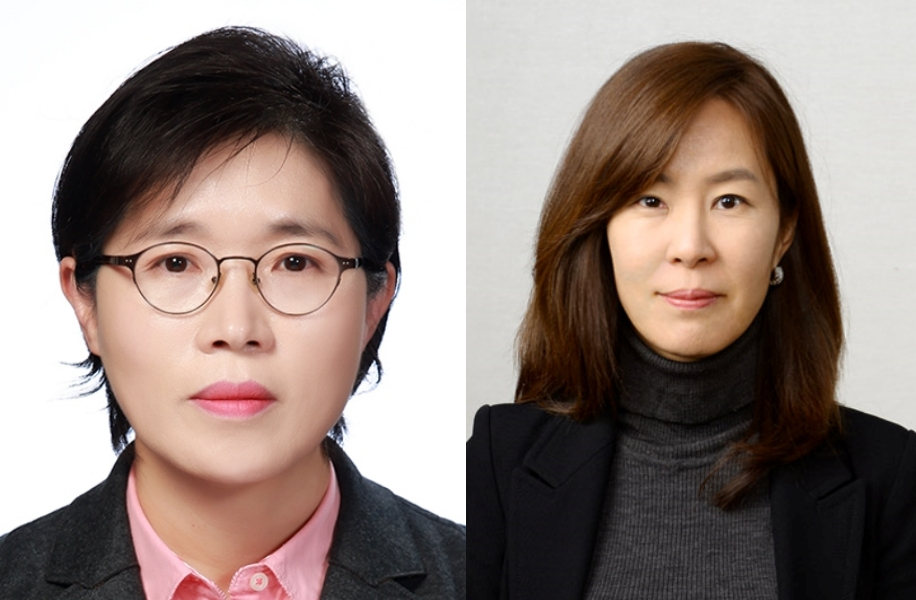 LG H&H CEO nominee Lee Jung-ae (left) and G II R CEO nominee Park Ae-ri (LG Group)
