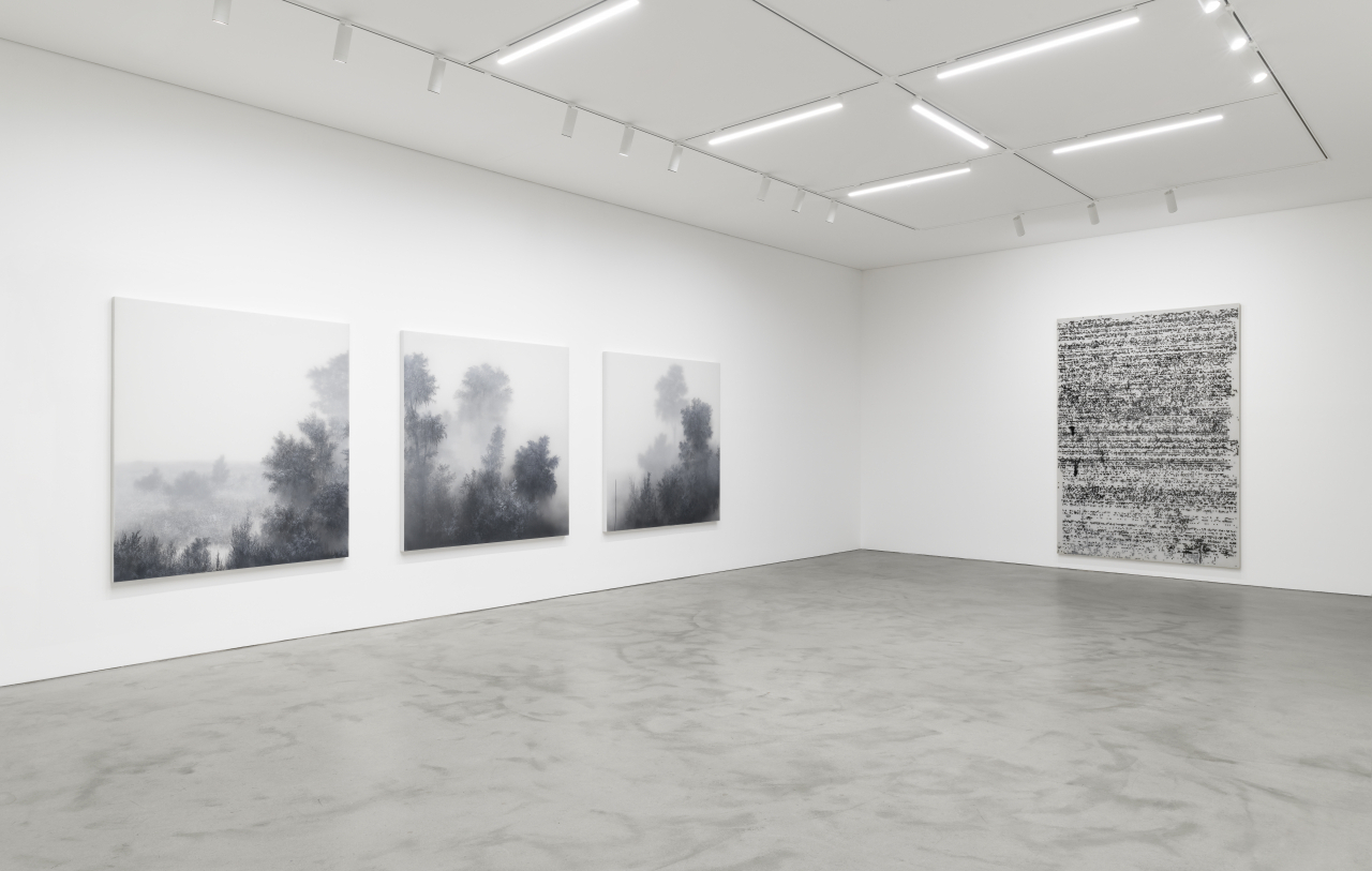 An installation view of “Where You Stand” at Kukje Gallery in Seoul (Kukje Gallery)