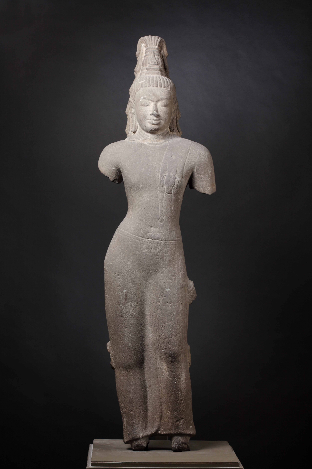 Avalokiteshvara Bodhisattva from the Srivijaya period of Thailand currently on display at the National Museum Bangkok (NMK)
