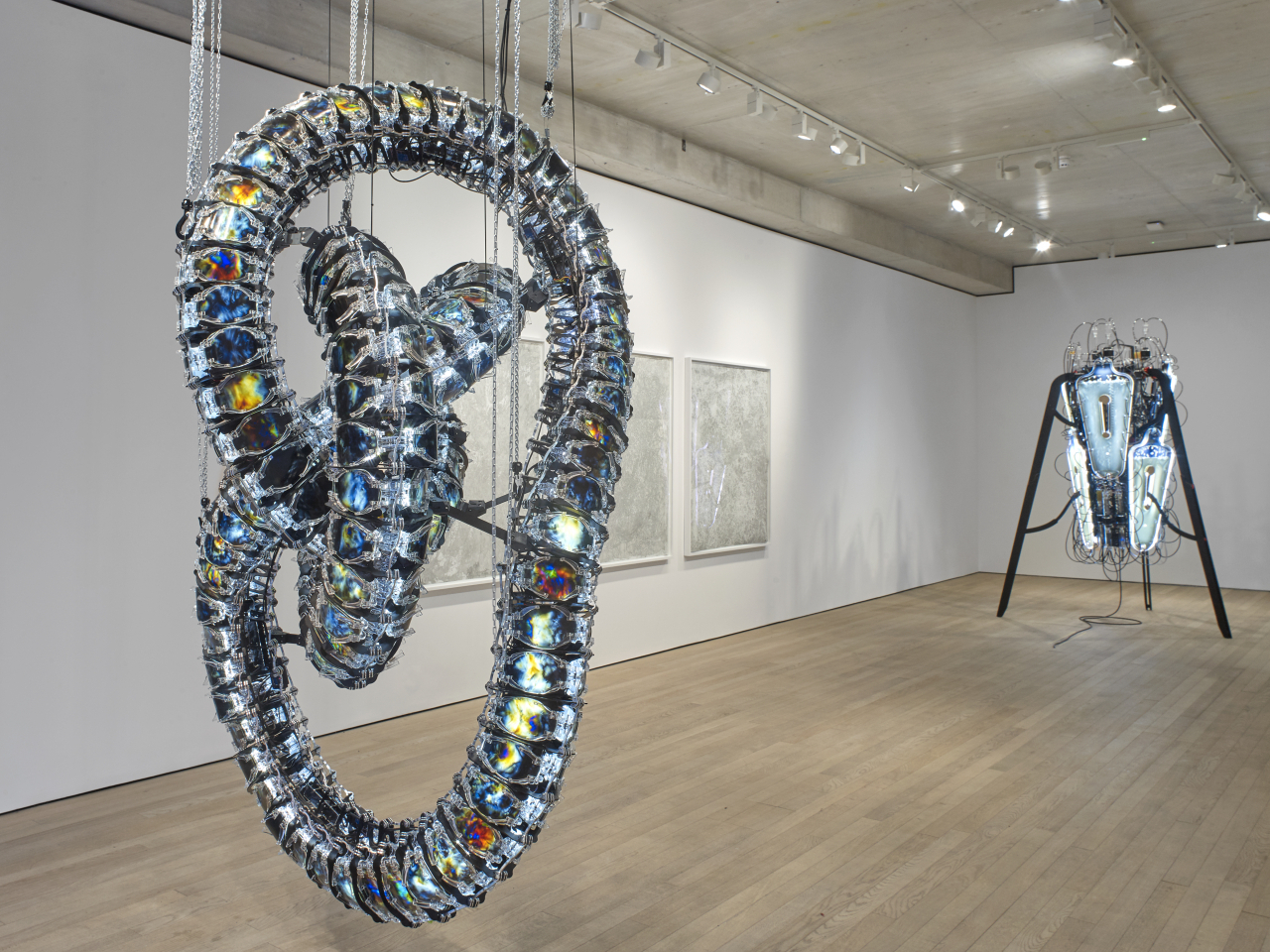 Installation view of Kim Yun-chul's exhibition at Frieze No. 9 Cork Street (Barakat Contemporary)