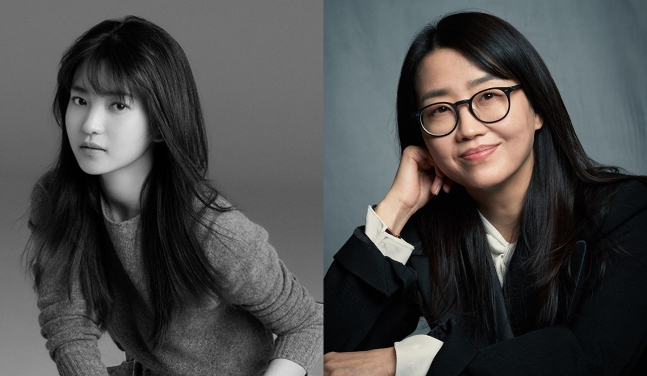Kim Tae-ri (left) and Kim Eun-hee (Management mmm, Netflix)
