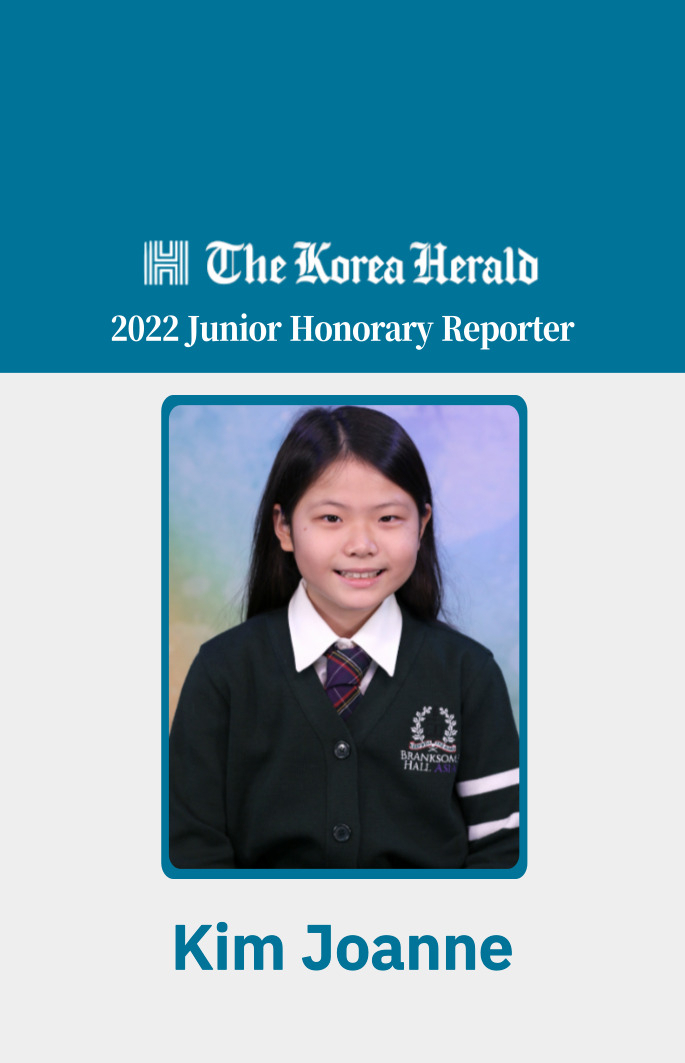 Kim Joanne, fourth grade from Branksome Hall Asia