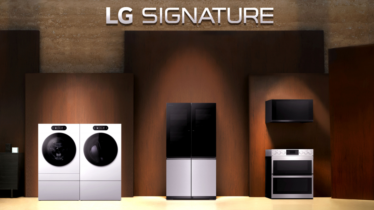 LG Signature premium home appliance lineup (LG Electronics)
