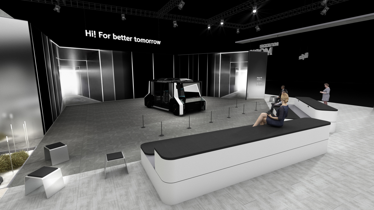 A concept image of Hyundai Mobis' exhibition at CES 2023 (Hyundai Mobis)