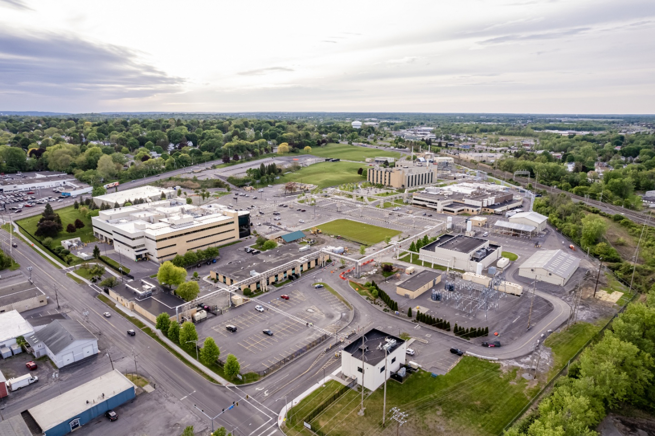 A picture of drug manufacturing facility in Syracuse, New York, acquired by Lotte Biologics (Lotte Biologics)