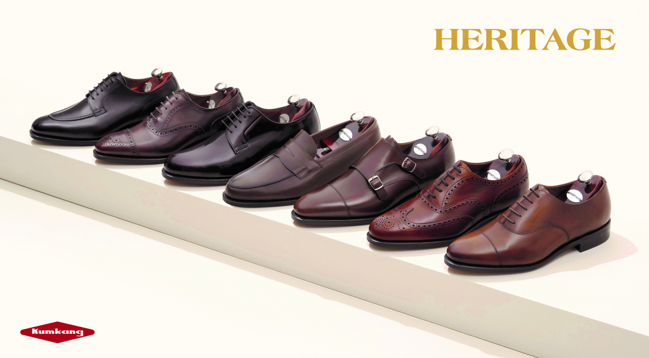 A lineup of Heritage shoes manufactured by Kumkang Shoe (Kumkang Shoe)