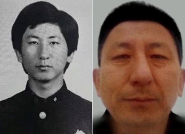 Lee Choon-jae in his high school yearbook, left, and his most recent photo. (Yonhap)