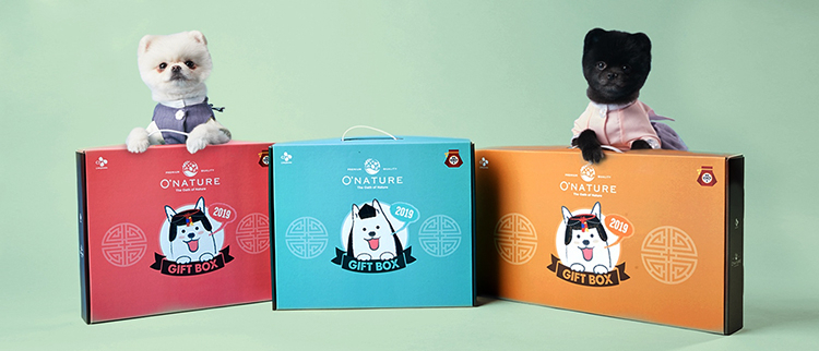 Pet food gift set launched before Seollal in 2019 by CJCheilJedang. (CJCheilJedang)