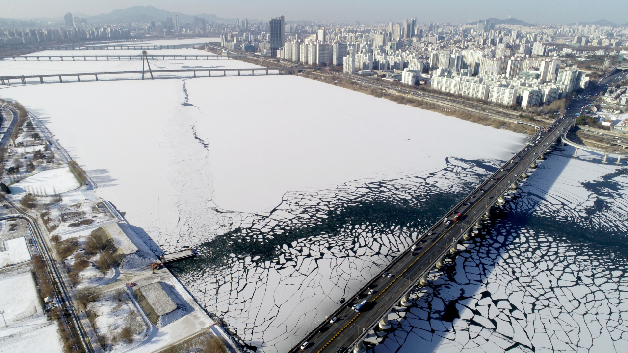 A view of the Han River in Seoul, South Korea. (Yonhap)
