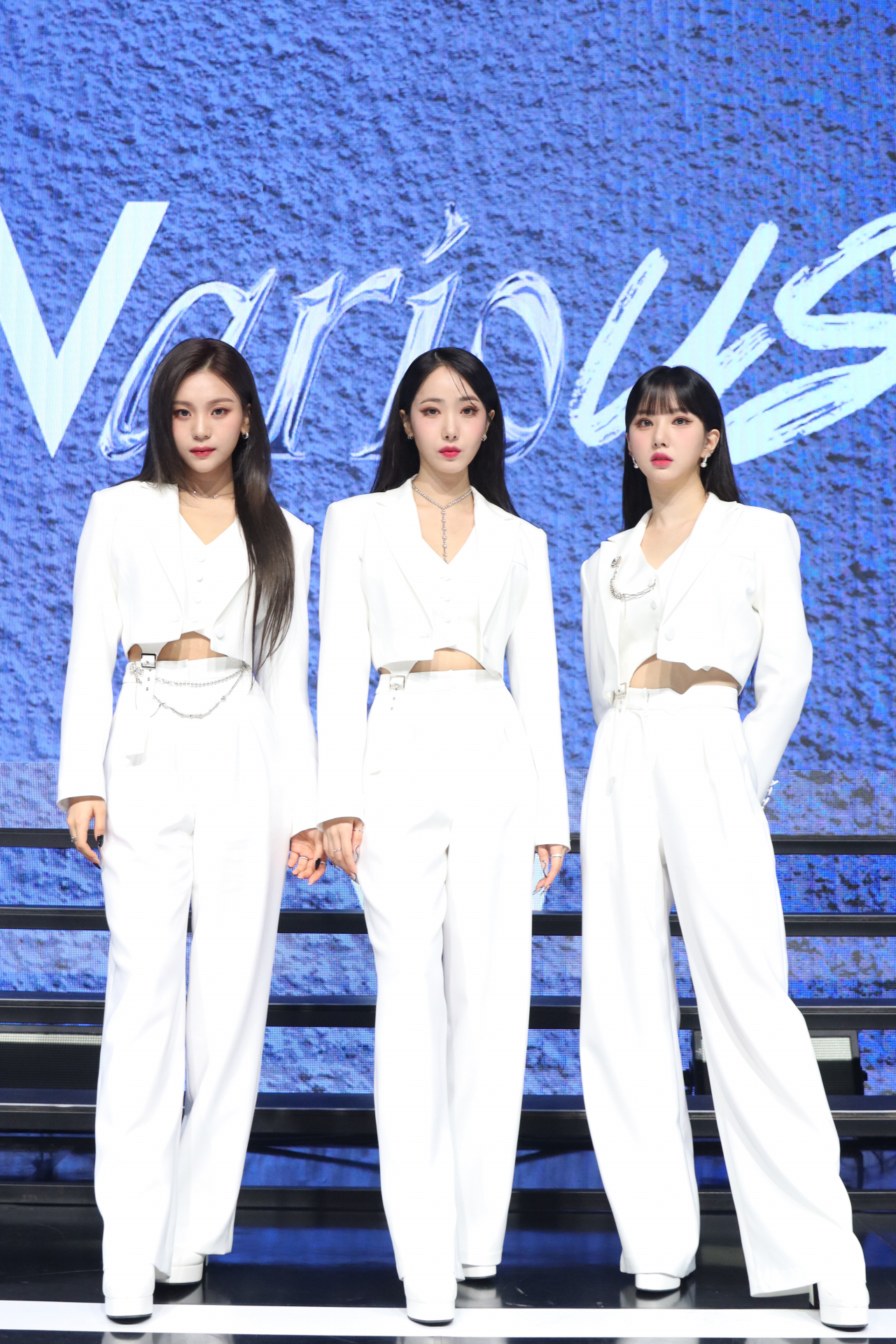 K-pop group Viviz poses for picture during the press conference for its 3rd EP 