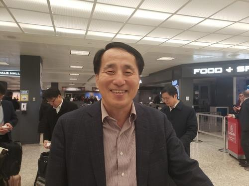 South Korea's First Vice Minister for Trade, Industry and Energy Jang Young-jin arrives in Washington on Wednesday. (Yonhap)