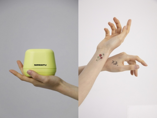 LG Household & Health Care's new temporary tattoo printer Imprintu (LG H&H)