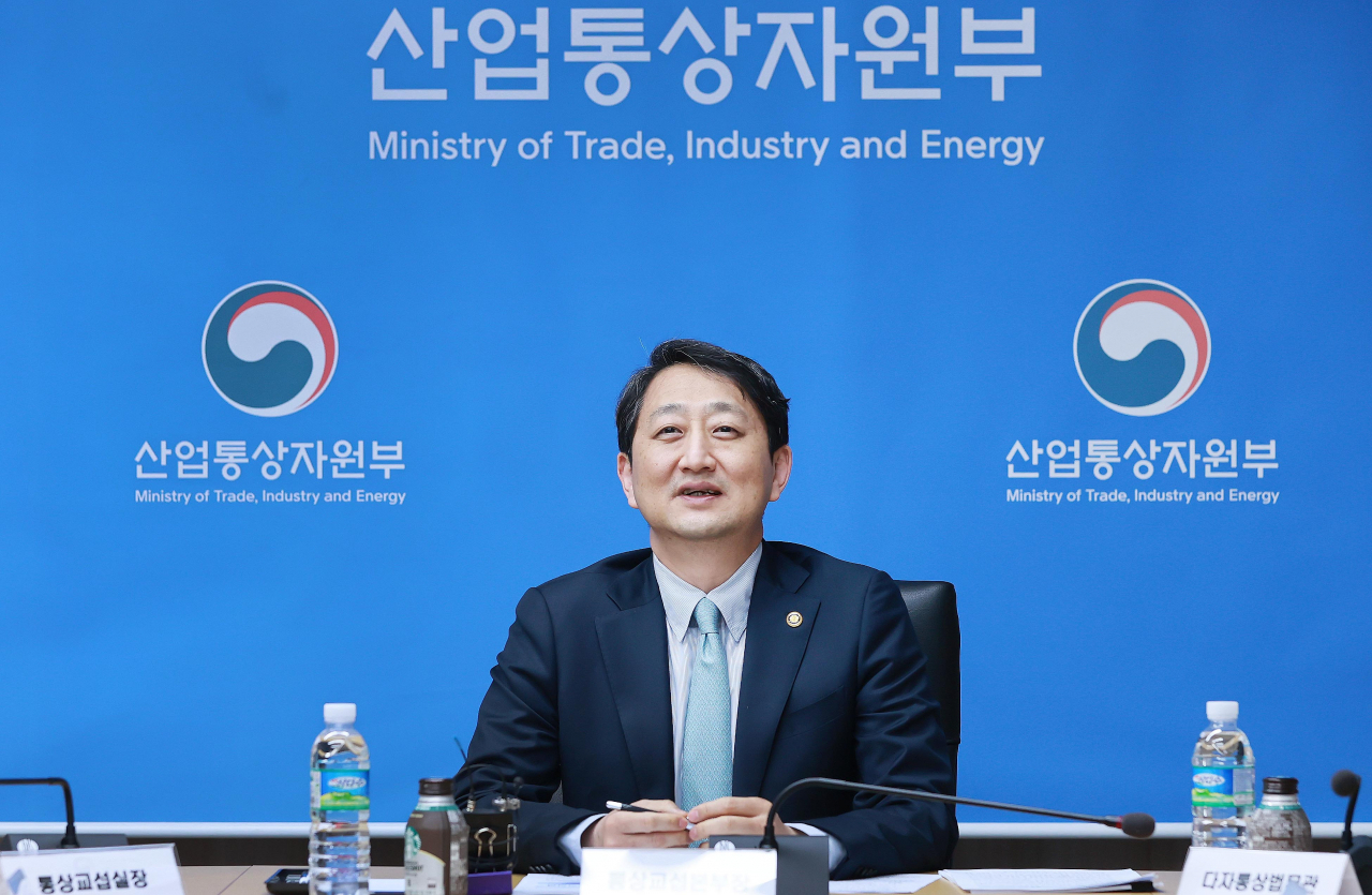 Trade Minister Ahn Duk-geun (Yonhap)