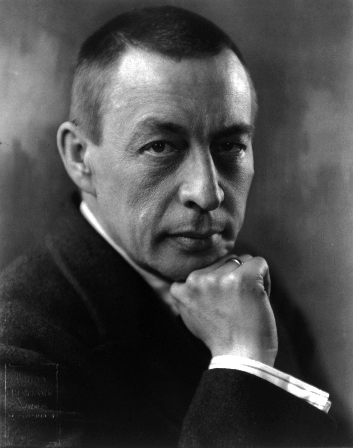 Pianist, composer and conductor Sergei Rachmaninoff (1873-1943) in 1921 (Library of Congress)