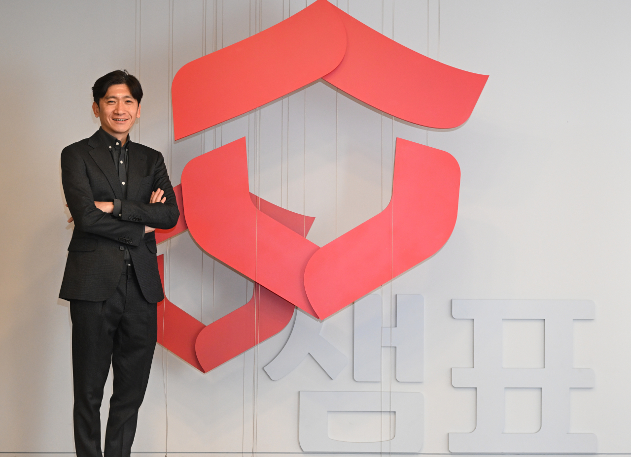 Lee Jae-kyu, a team leader of overseas sales at Sempio, poses for a photo at Sempio's headquarters in Jung-gu, central Seoul, on March 10. (Im Se-jun/The Korea Herald)