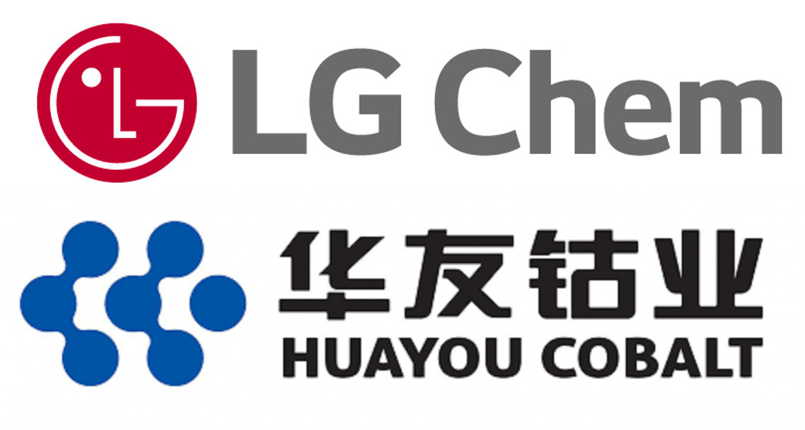 LG Chem, Huayou Cobalt logos (Captured from each company's website)