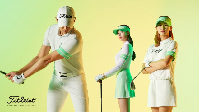 Fashion retailers have seen sales jump recently, largely driven by golf wear brands. (Titleist Korea)