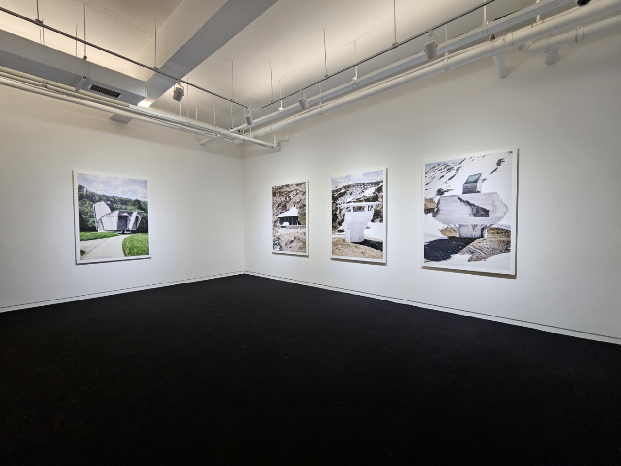 Photographs by Florian Amoser are on display at the exhibition 