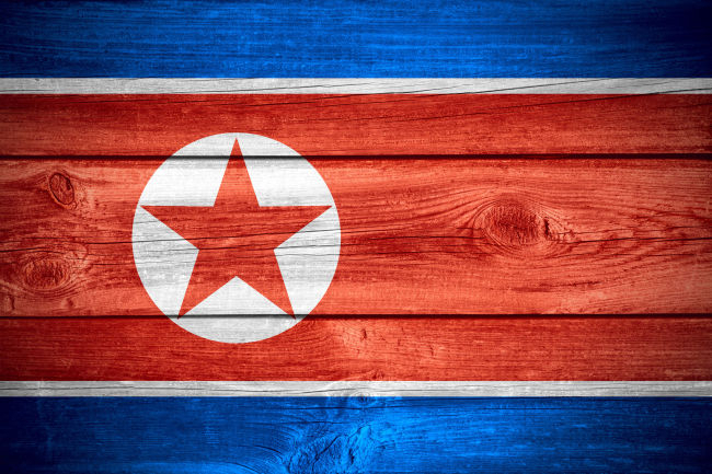 North Korean Flag (123rf)