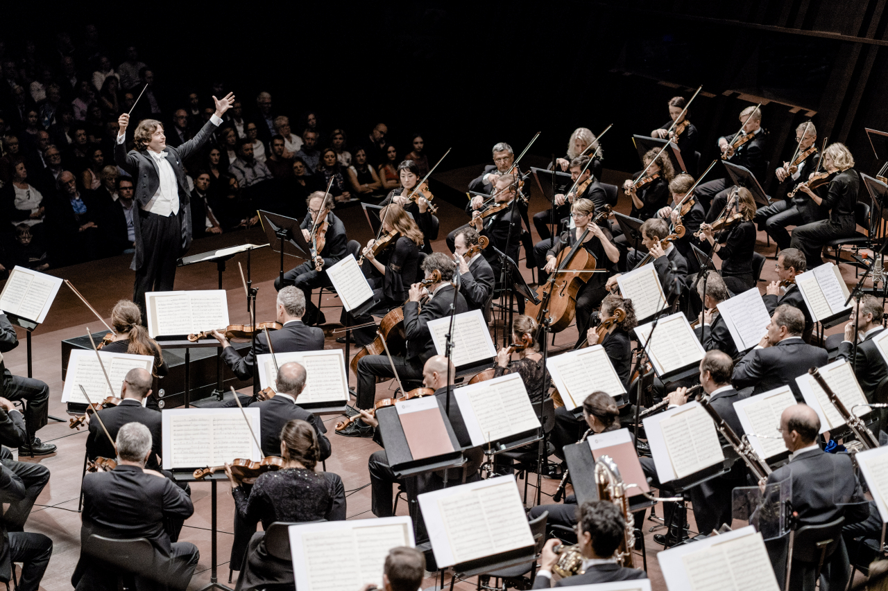 The Luxembourg Philharmonic Orchestra is led by its music director and conductor Gustavo Gimeno. (Vincero)