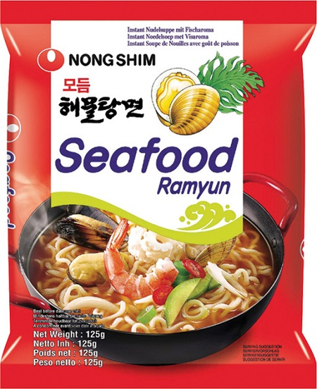 Nongshim's Seafood Ramyun for export (Nongshim)