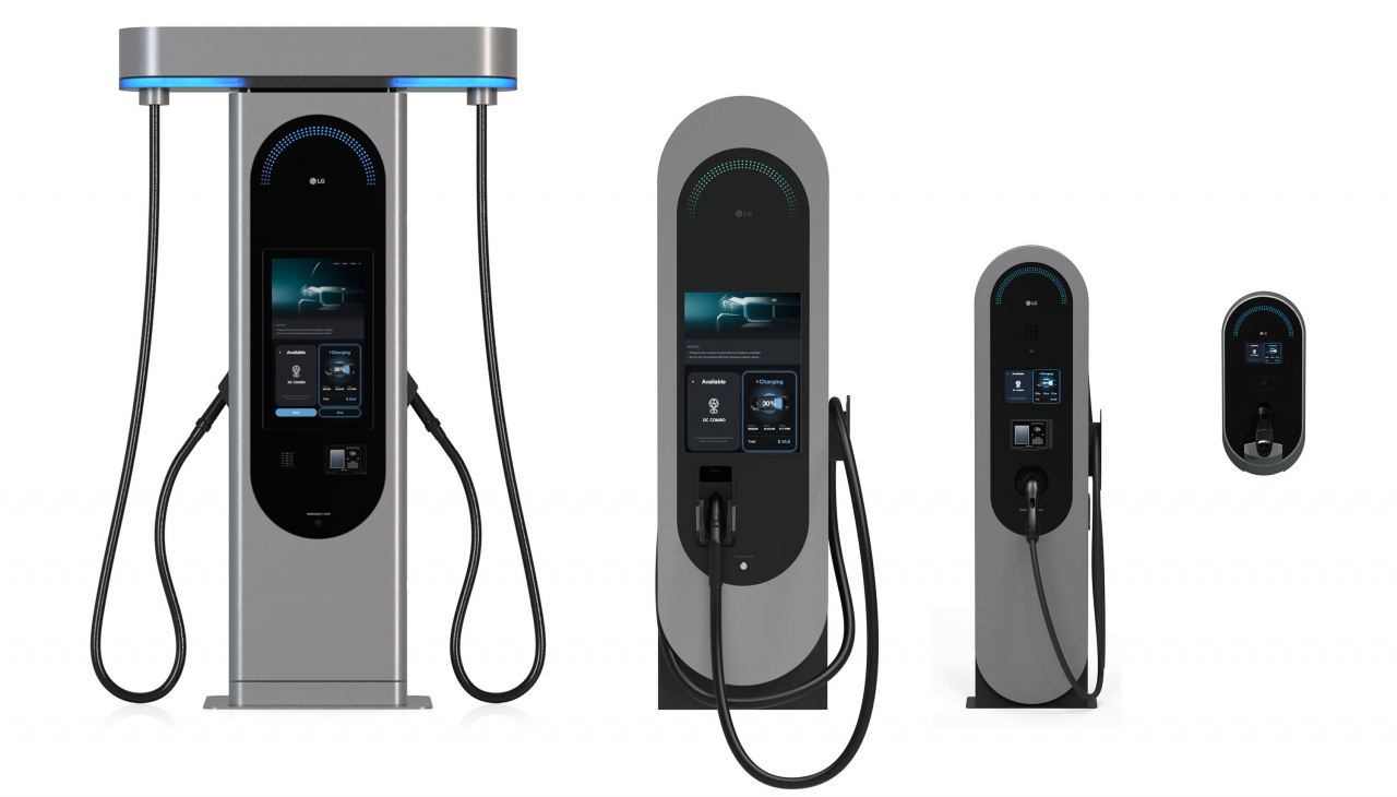 LG Electronics' EV chargers developed by its affiliate HiEV Charger (LG Electronics)