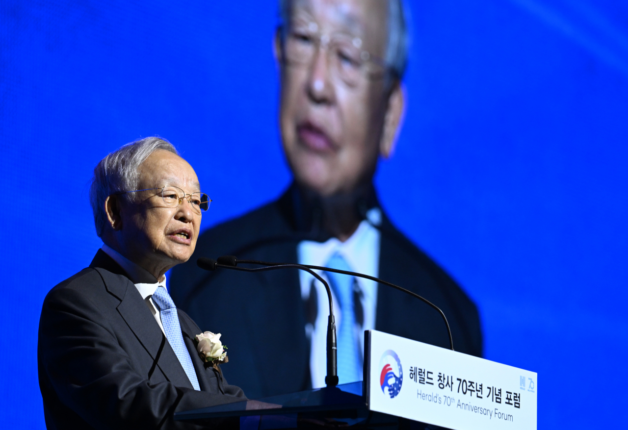 Sohn Kyung-shik, chairman of the Korea Enterprises Federation (Im Se-jun/The Korea Herald)
