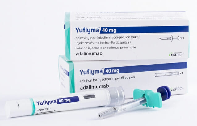 South Korea's biopharmaceutical company Celltrion's Humira biosimilar CT-P17, also known as Yuflyma (Celltrion)
