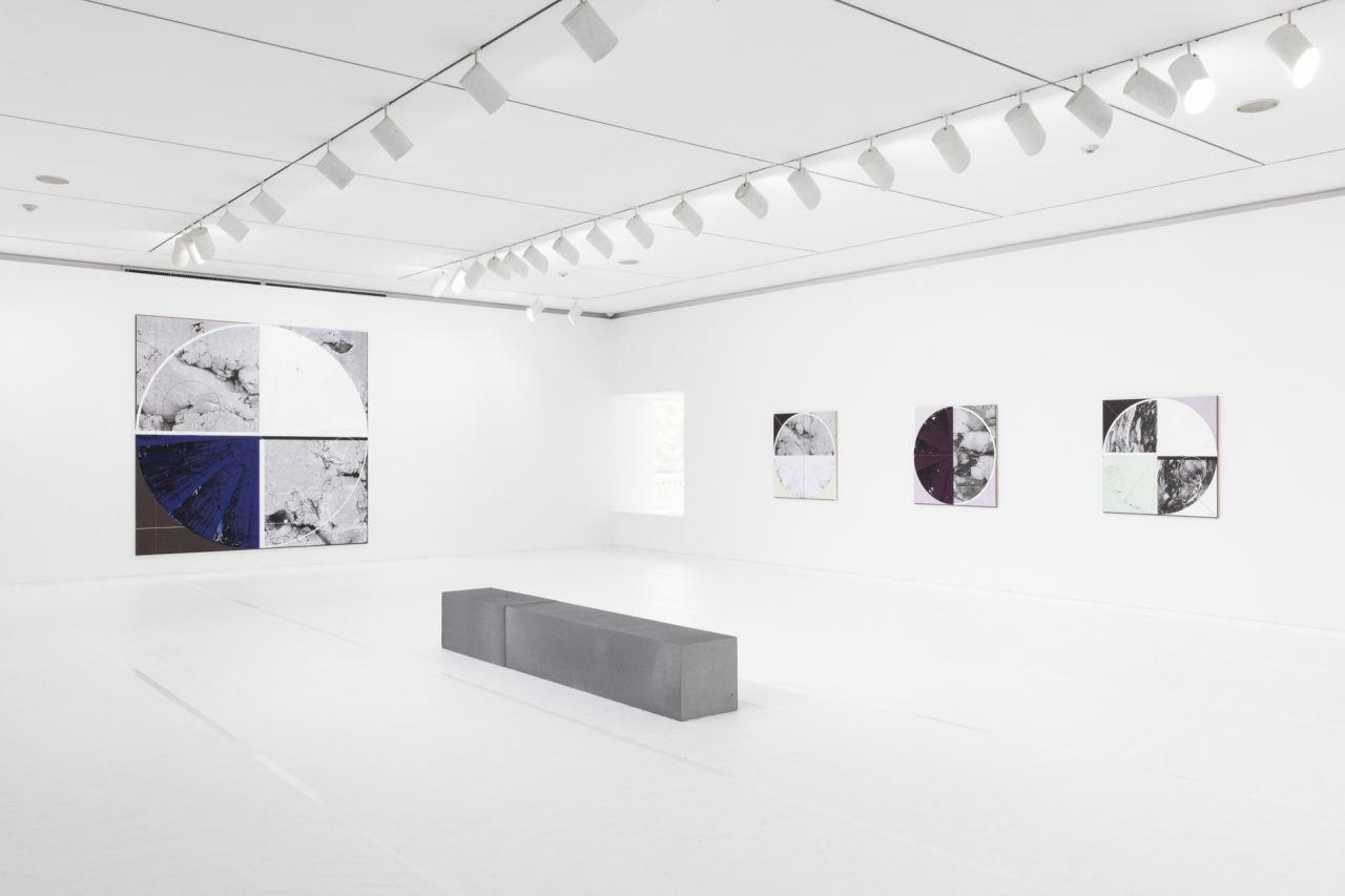 An installation view of 