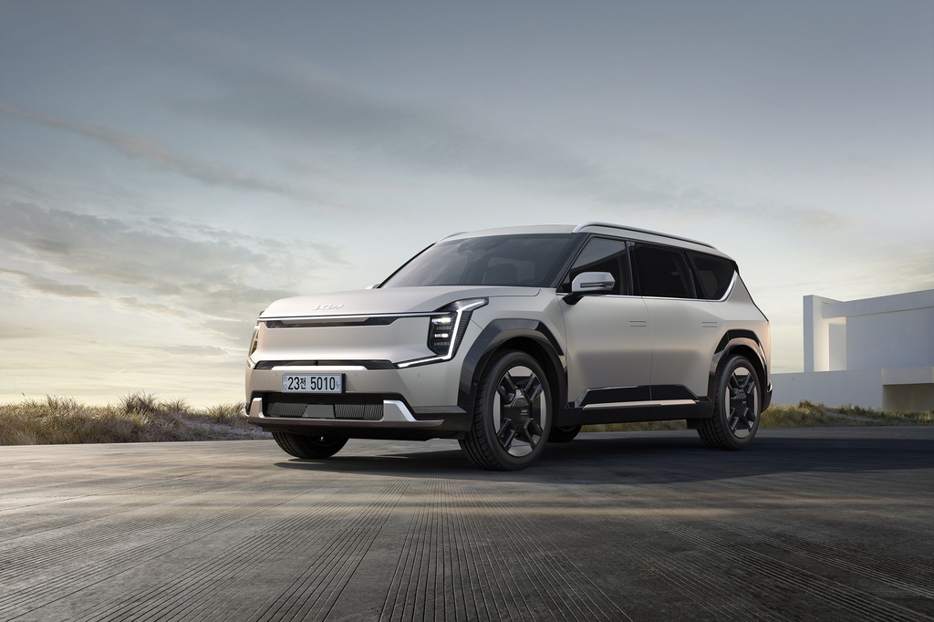 Kia's flagship EV9 electric SUV (Kia Corp.)