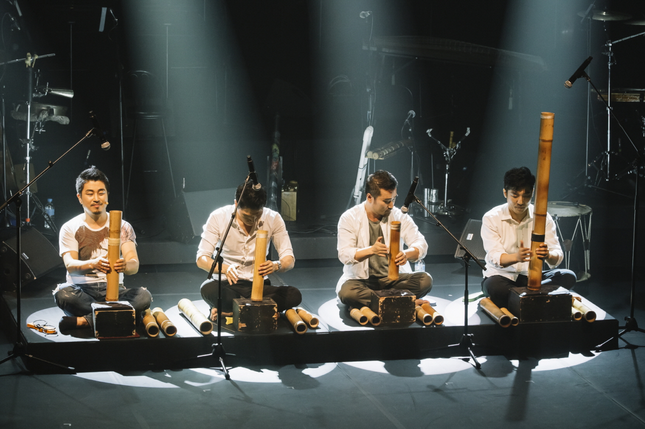 South Korea’s world music group Gongmyoung (Korea Foundation)