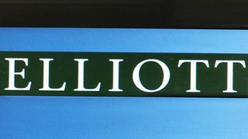 A file photo of Elliott Management's logo (Yonhap)