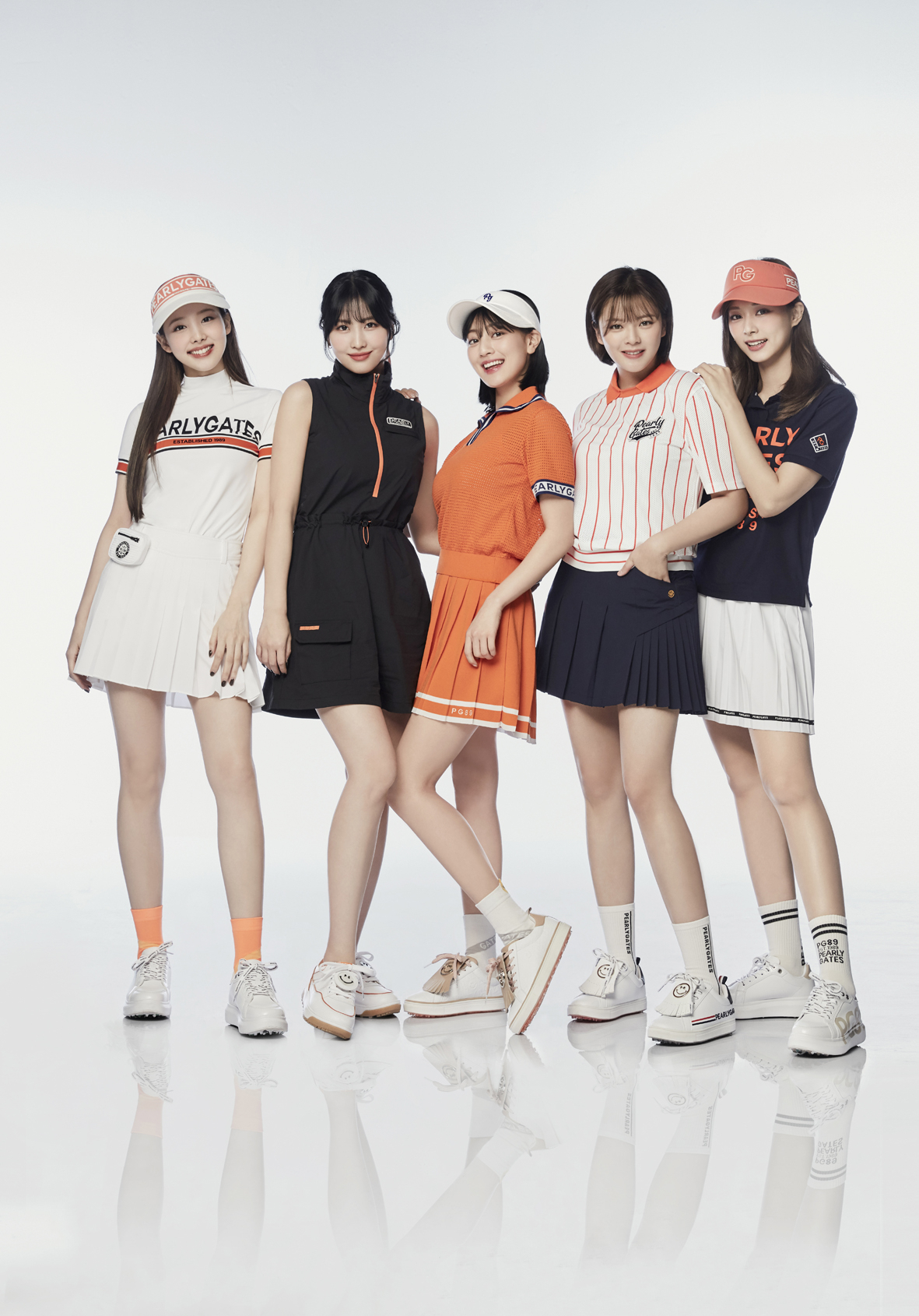 K-pop idol Twice models for Pearly Gates' 2023 SS collection (Creas F&C)