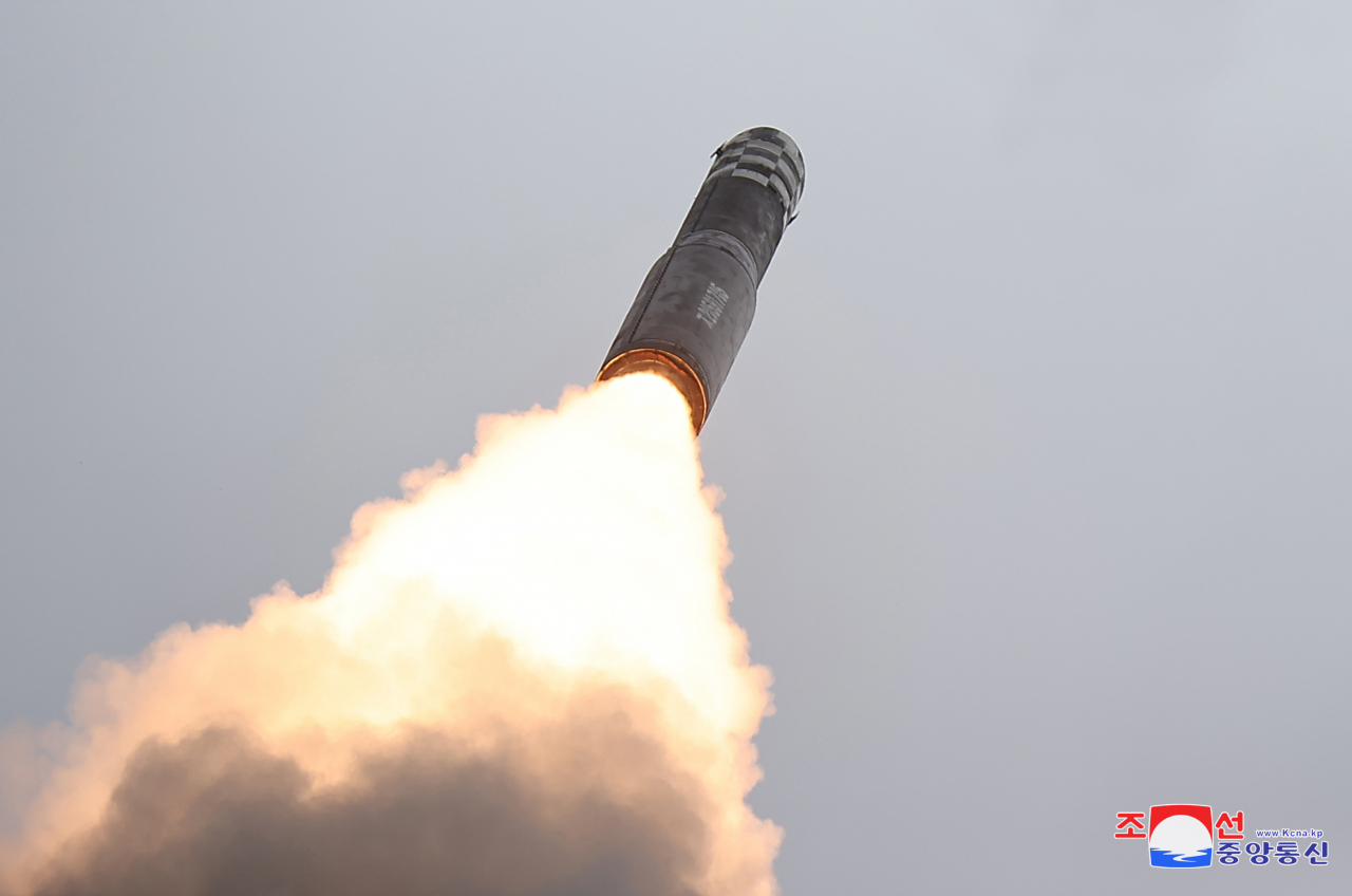 N. Korea confirms test-firing of Hwasong-18 solid-fuel ICBM