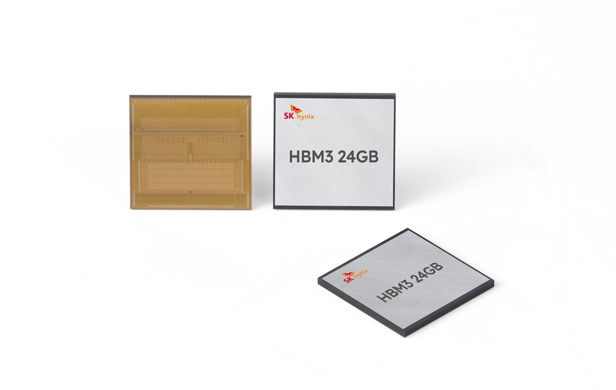 SK hynix's latest HBM 3 chip (SK hynix)