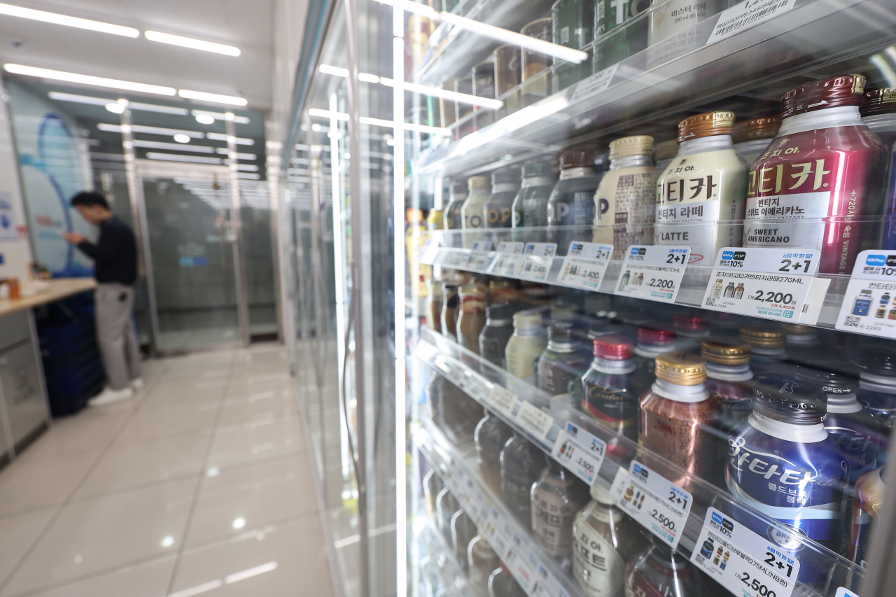 A convenience store in Seoul. (Yonhap)