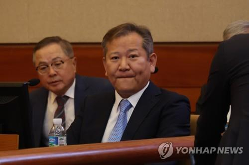 Interior Minister Lee Sang-min (Yonhap)